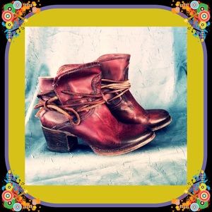 *.*.*Oxblood Freebird Boots*.*.*